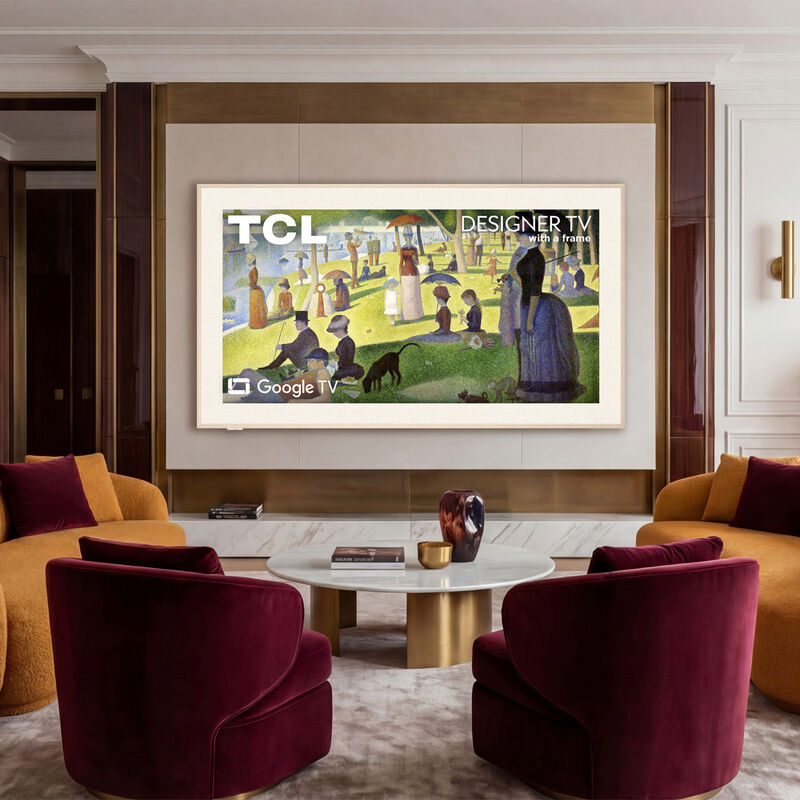 TCL - 55" Class A300L QLED 4K UHD Smart Google TV, , hires