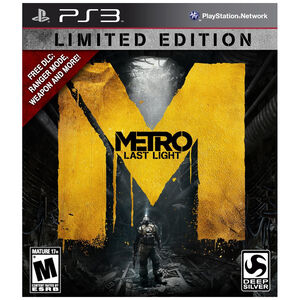Metro Last Light Limited Edition for PS3, , hires