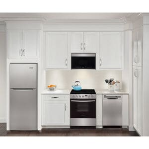 Frigidaire 24 in. 1.9 cu. ft. Standard Convection Electric Range with Smoothtop Burners - Stainless Steel, Stainless Steel, hires