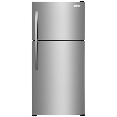 Frigidaire 30 in. 20.0 cu. ft. Top Freezer Refrigerator - Stainless Steel | FFHT2022AS
