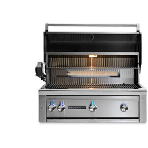 Sedona by Lynx 36 in. 3-Burner Built-In Natural Gas Grill with Rotisserie & Sear Burner - Stainless Steel, , hires