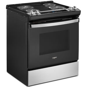Whirlpool 30 in. 4.8 cu. ft. Electric Range with Coil Burners - Stainless Steel, Stainless Steel, hires