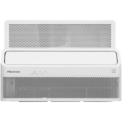 Hisense UltraSlim 12,000 BTU 115V Smart Energy Star Window Air Conditioner with Inverter, 3 Fan Speeds, Sleep Mode & Remote Control - White | WAWL1225TW1W