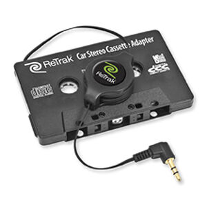 Retrak Etcassetteb - Retractable Stereo Cassette Adapter