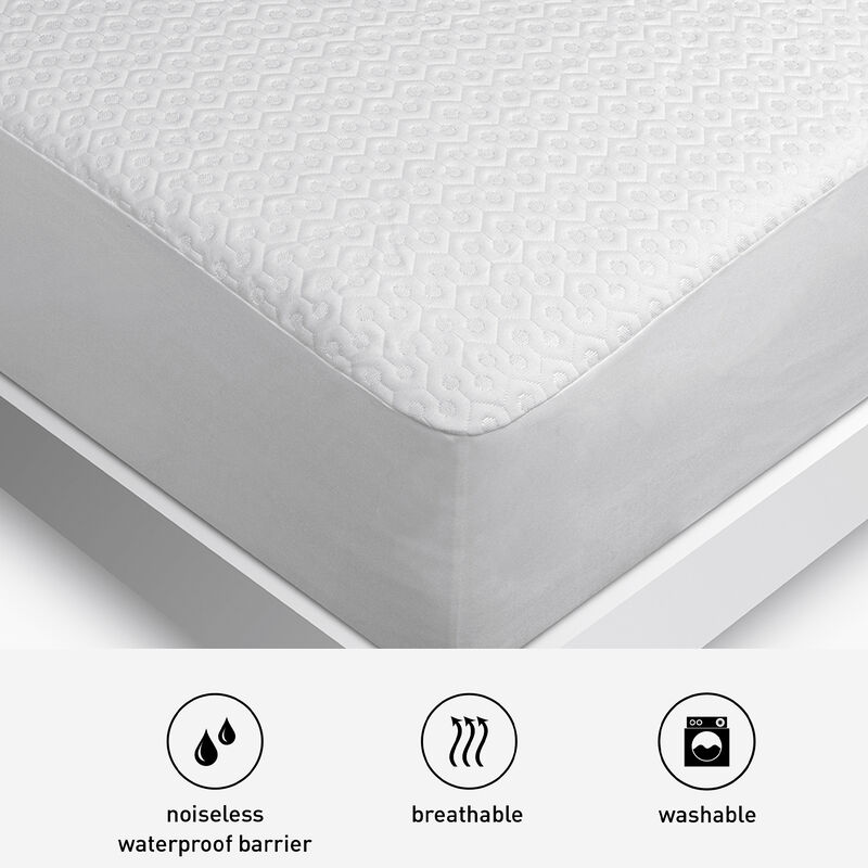 BEDGEAR Dri-Tec Queen Mattress Protector, , hires