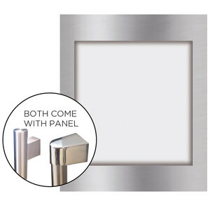 XO ADA Overlay Panel and Handle kit for Wine Coolers - Stainless Steel, , hires