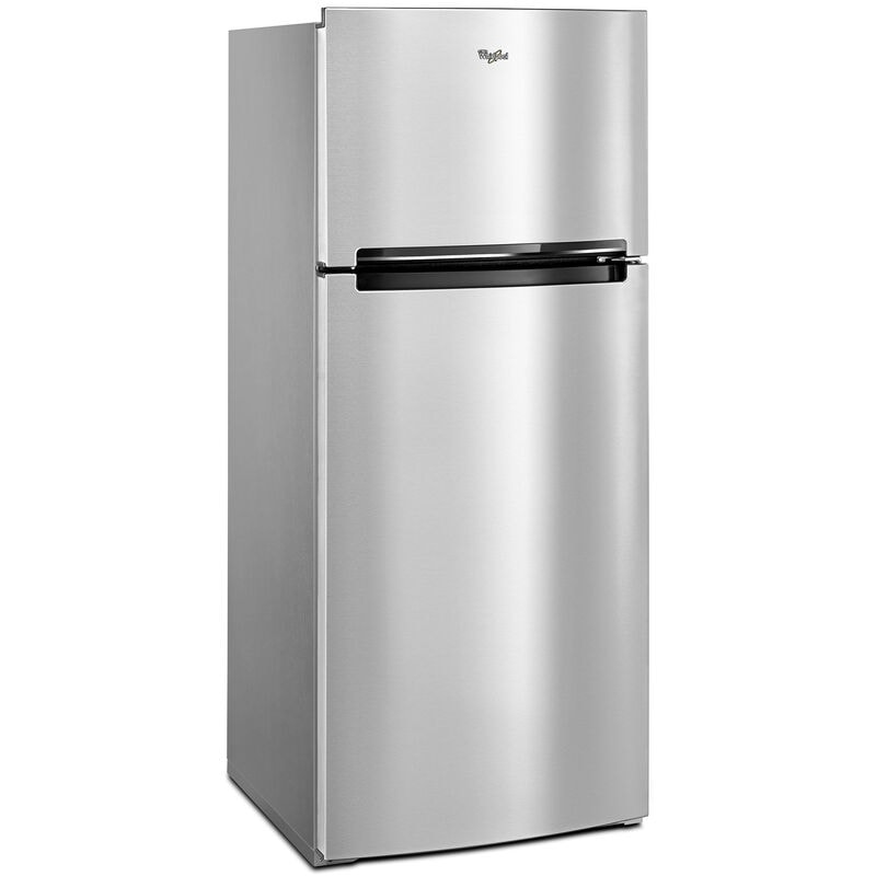 Whirlpool 28 in. 18 cu. ft. Top Freezer Refrigerator - Metallic Steel, Metallic Steel, hires