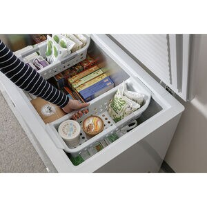 GE 44 in. 10.7 cu. ft. Garage-Ready Chest Freezer - White, , hires
