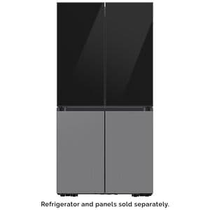 Samsung BESPOKE 4-Door Flex Bottom Panel for Refrigerators - Stainless Steel, , hires
