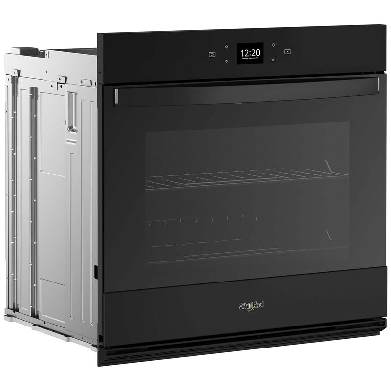 Whirlpool 27 in. 4.3 cu. ft. Smart Electric Single Wall Oven with Standard Convection - Black, Black, hires