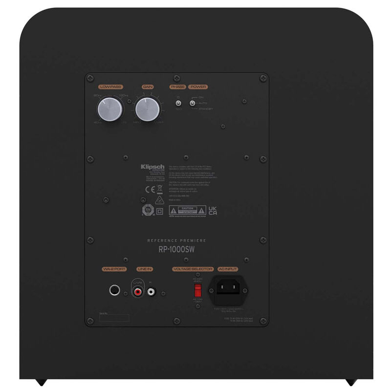 Klipsch 10" High Excursion Subwoofer - Black, , hires