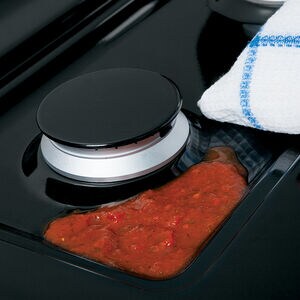 Hotpoint 30 in. 4.8 cu. ft. Gas Range with 4 Sealed Burners - Black, , hires