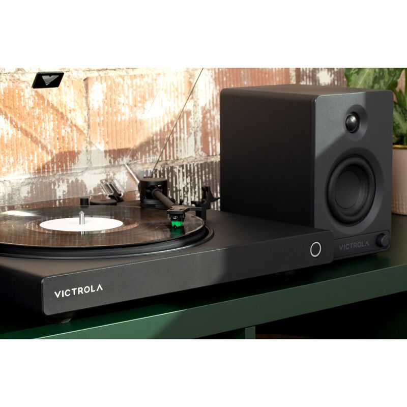 Victrola Wave Bluetooth Turntable with Auracast - Black, , hires