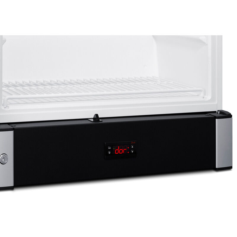 Summit Commercial 24 in. 9.9 cu. ft. Beverage Center with Adjustable Shelves & Digital Control - Stainless Steel, , hires