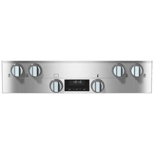 Miele 30 in. 4.6 cu. ft. Convection Oven Freestanding LP Gas Range with 4 Sealed Burners - Clean Touch Steel, , hires