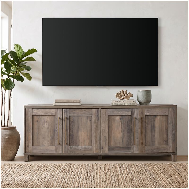 Preston & Cole Daphne 68" Wide TV Stand for TVs up to 75" - Gray Oak, , hires