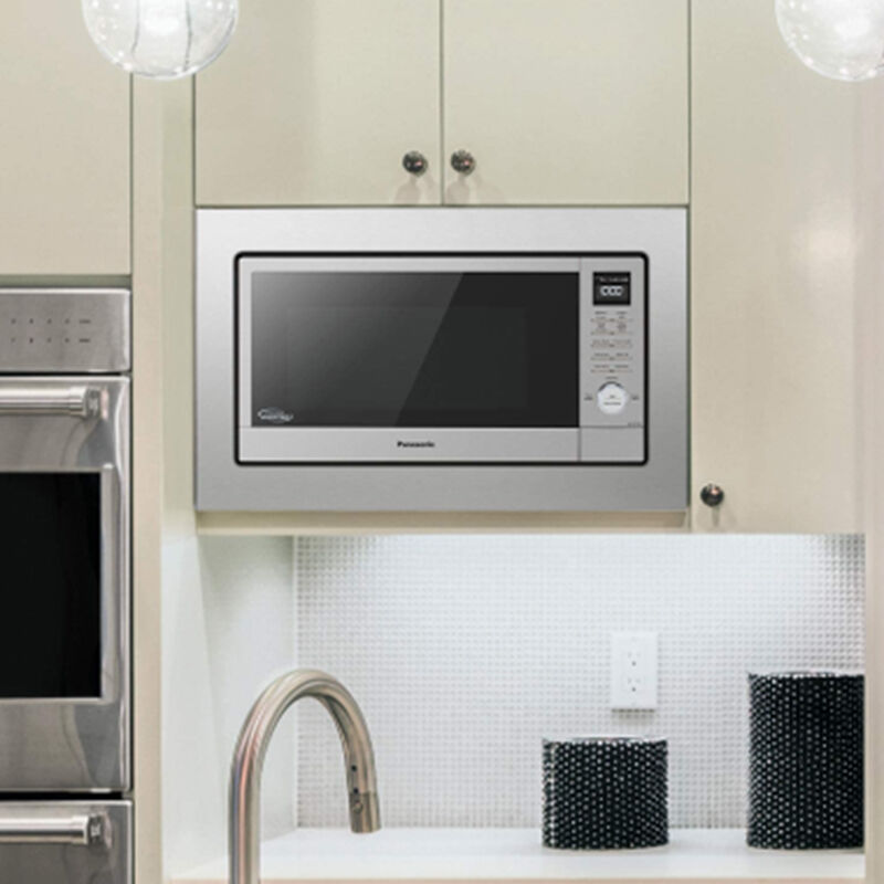 Panasonic 27 In. Microwave Trim Kit - Stainless Steel, , hires