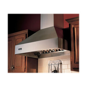 Viking 5 Series 30 in. Chimney Style Range Hood with Ducted Venting & 2 LED Lights - White, , hires