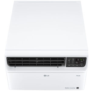 LG 6,000 BTU 115V Smart Energy Star Window Air Conditioner with Dual Inverter, 3 Fan Speeds, Sleep Mode & Remote Control - White, , hires