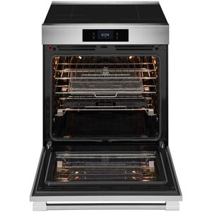 Frigidaire Professional 30 in. 6.2 cu. ft. Smart Air-Fry True European Convection Steam Oven Electric Range with 5 Induction Burners - Stainless Steel, , hires