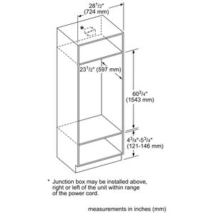 Thermador Masterpiece Series 30 in. 8.6 cu. ft. Smart Speed Electric Microwave/Wall Oven Combo with True European Convection - Stainless Steel, , hires