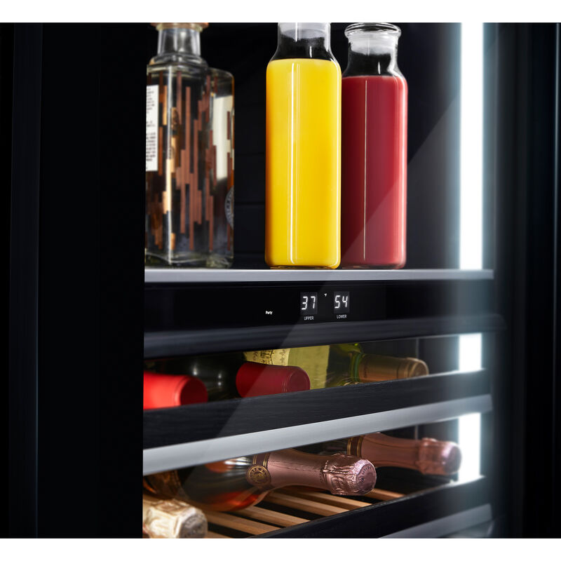 JennAir 24 in. 5.0 cu. ft. Built-In Beverage Center with Fixed Shelves & Digital Control Right Hinged - Custom Panel Ready, , hires