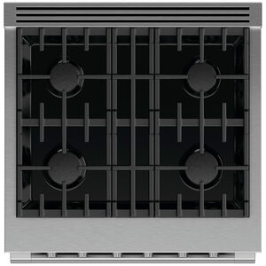 Fisher & Paykel Series 7 Professional 30 in. 4.6 cu. ft. Standard Convection Gas Range with 4 Sealed Burners - Stainless Steel, , hires