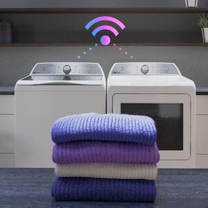 GE Profile 27 in. 7.4 cu. ft. Smart Electric Dryer with Aluminized Alloy Drum, Sanitize Cycle & Sensor Dry - White, White, hires