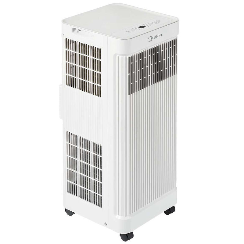 Midea 8,500 BTU (5,000 BTU DOE) 115V Smart Portable Air Conditioner with 2 Fan Speed, Sleep Mode & Remote Control - White, , hires