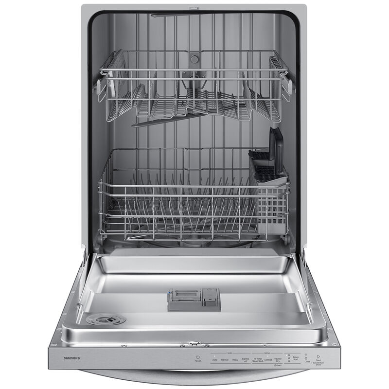 Samsung 24 in. Built-In Dishwasher with Top Control, 53 dBA Sound Level, 14  Place Settings, 4 Wash Cycles & Sanitize Cycle - Stainless Steel