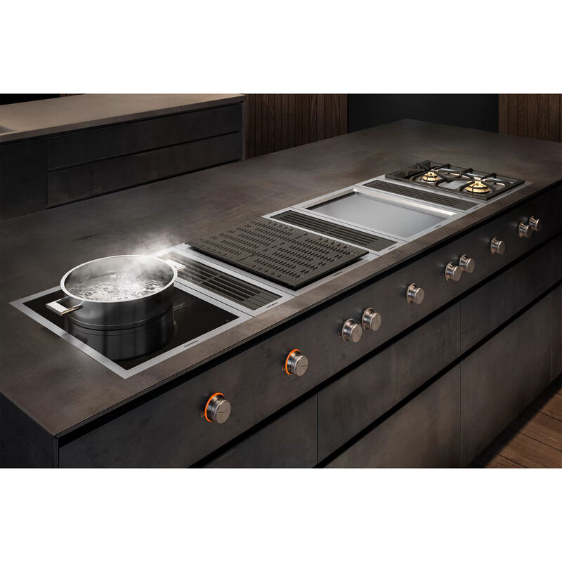 Gaggenau Vario 400 Series 15 in. 1-Burner Smart Induction Cooktop with Power Burner - Black, , hires
