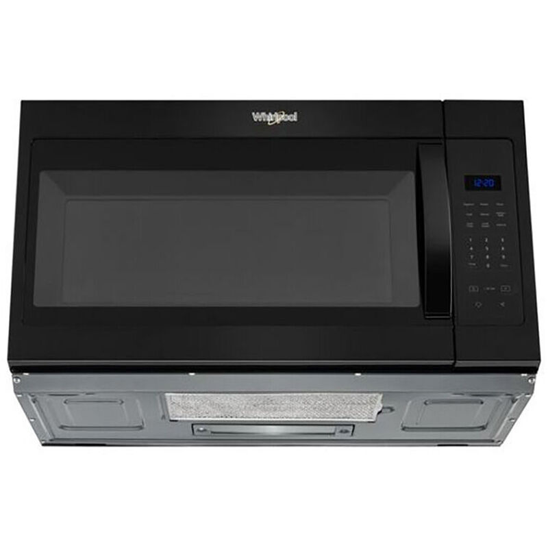Whirlpool 30 in. 1.7 cu. ft. 1000W Over-the-Range Microwave with 300 CFM - Black, Black, hires