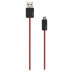Beats by Dr. Dre 3' USB-to-Micro USB Cable - Red, , hires