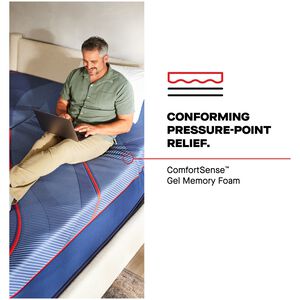Sealy Brenham II Posturepedic Elite Hybrid Firm Full Size Mattress, , hires
