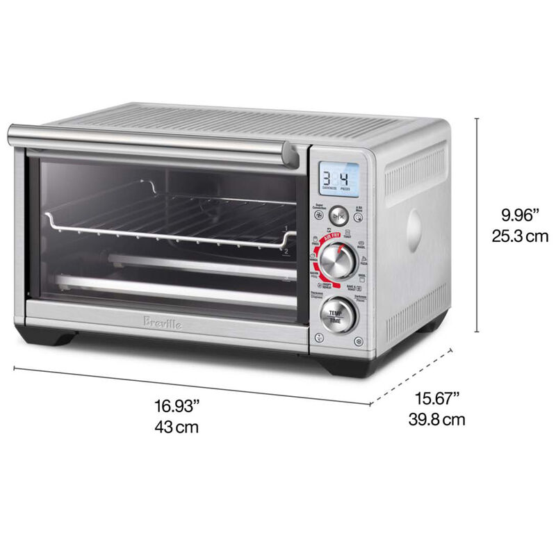 Breville The Smart Oven Air Fryer Compact - Brushed Stainless Steel, , hires