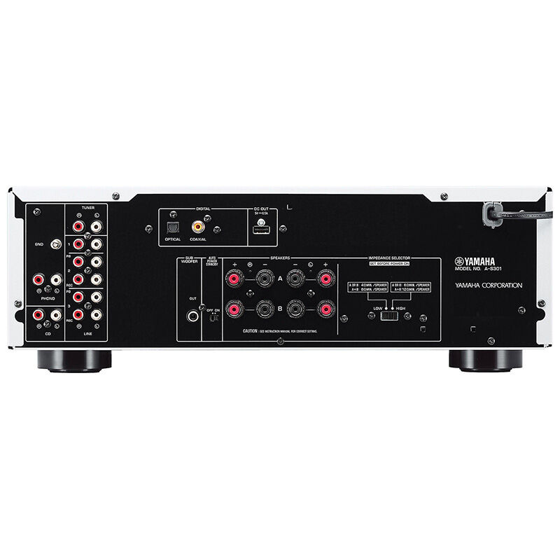 Yamaha 2 Channel 120 Watt Integrated Amplifier - Black | P.C.