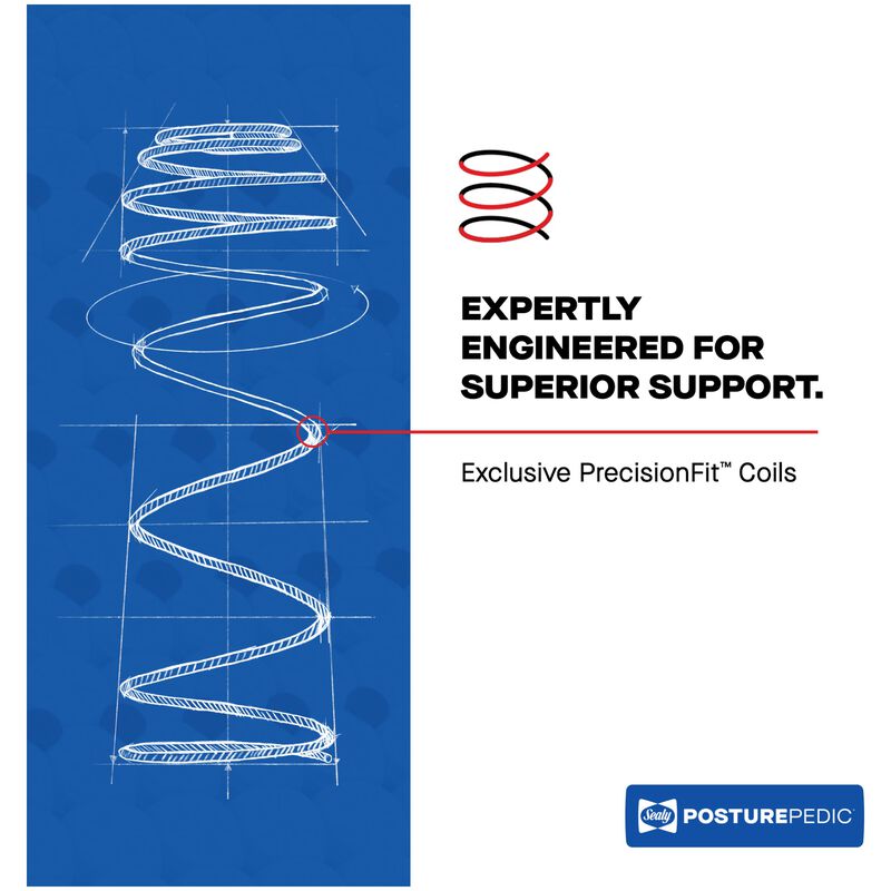 Sealy Brenham II Posturepedic Elite Plush Euro Top Innerspring Full Size Mattress, , hires