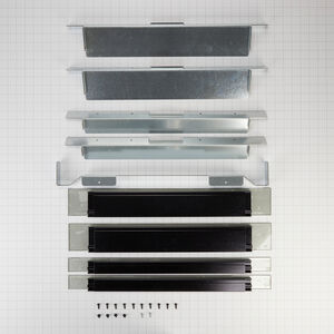 Jennair Trim Kit for Wall Ovens - Black, , hires