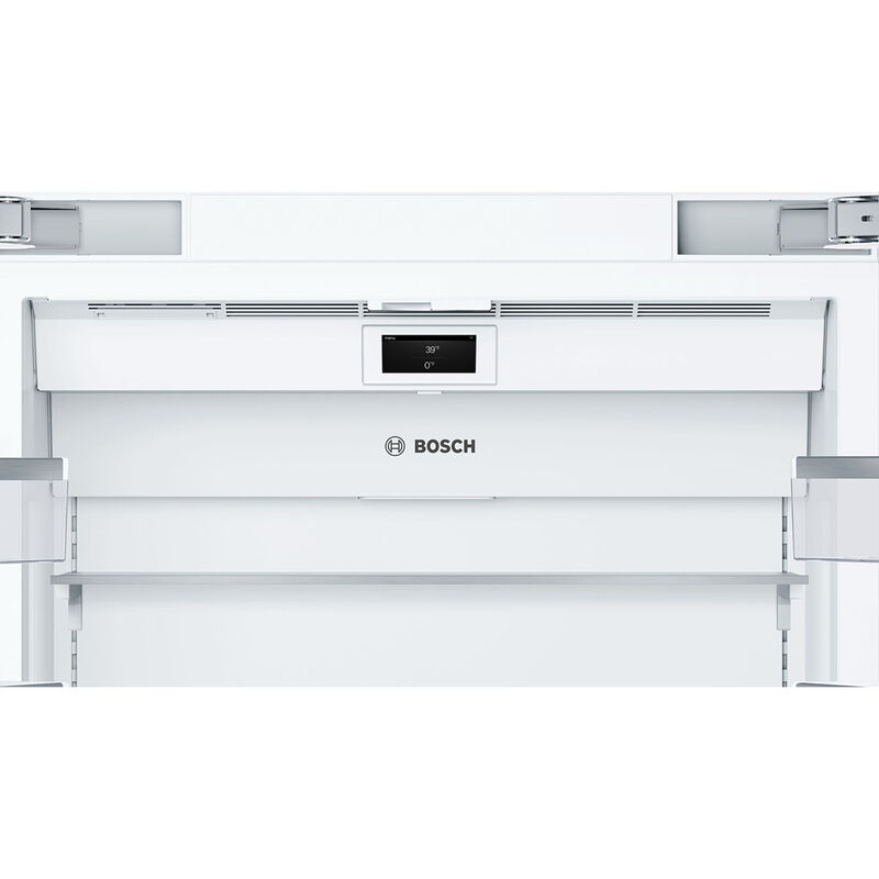 Bosch Benchmark 36 in. 19.4 cu. ft. Built-In Smart Counter Depth French Door Refrigerator with Ice Maker - Stainless Steel, , hires