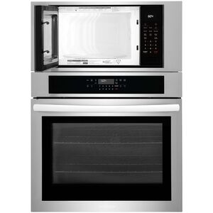 Frigidaire 30 in. 6.9 cu. ft. Electric Microwave/Wall Oven Combo with Standard Convection & Sensor Cooking - Stainless Steel, , hires