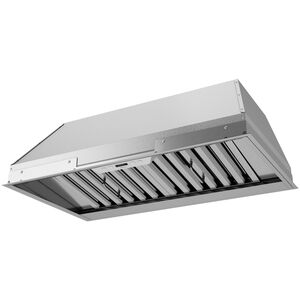 Zephyr 36 in. Ducted Standard Style Range Hood with 650 CFM, 5 Fan Speeds & 2 LED Lights - Stainless Steel, , hires