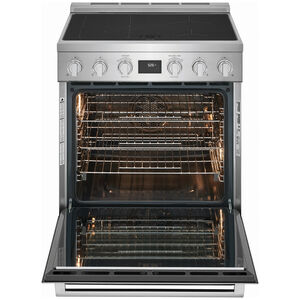 Electrolux 30 in. 4.6 cu. ft. Convection Oven Freestanding Electric Range with 4 Induction Zones - Stainless Steel, , hires