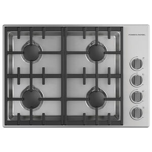 Fisher & Paykel 7 Professional Series 30" Gas Cooktop with 4 Sealed Burners & Easy Cleaning - Stainless Steel, , hires