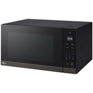 LG 24 in. 2.0 cu. ft. Countertop Microwave with 10 Power Levels & Sensor Cooking Controls - Black Stainless Steel, Black Stainless, hires
