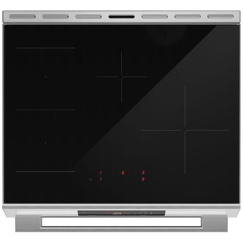 Bosch 500 Series 30 in. 5.8 cu. ft. Air-Fry Standard Convection Slide-In Electric Range with 4 Induction Burners - Stainless Steel, , hires