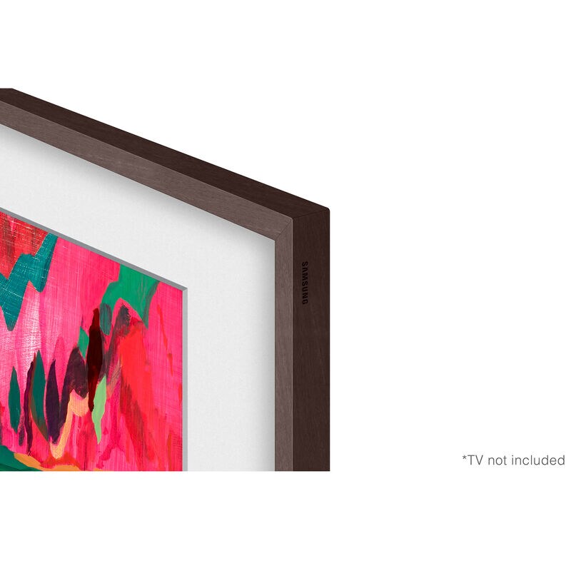 Samsung The Frame 65" Customizable Bezel - Modern Brown Compatible with Samsung 2021 - 2025 Frame TVs and 2025 Frame Pro TVs, , hires