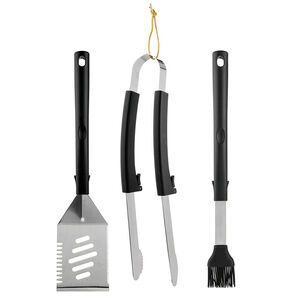 MR. BAR-B-Q 3 Pc. Stainless Steel Tool Set, , hires