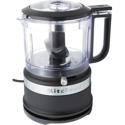 KitchenAid 3.5-Cup Mini Food Processor - Black | KFC3516BM