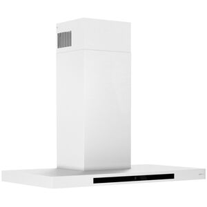 Zephyr 36 in. Standard Style Range Hood with 3 Speed Settings,Convertible Venting & 2 LED Lights - Stainless Steel, , hires