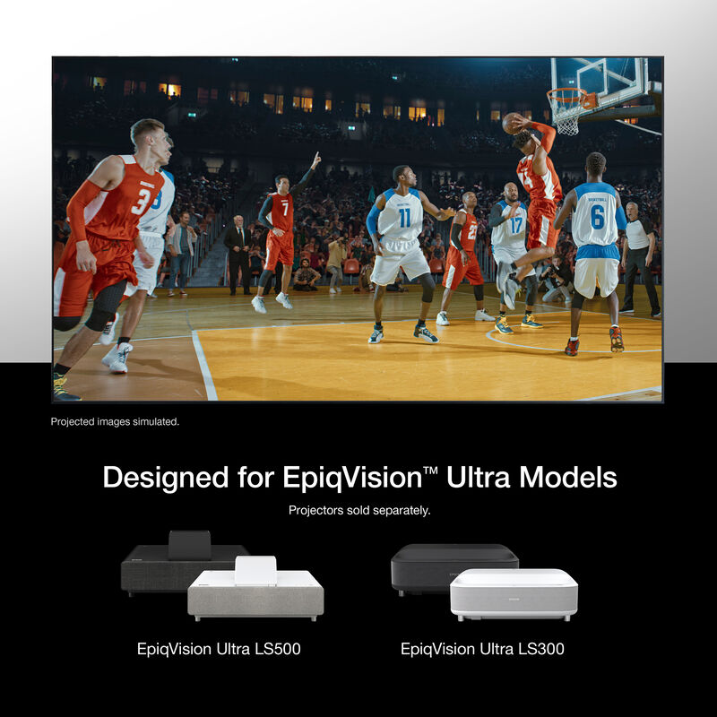 Epson SilverFlex Ultra 120" Ambient Light Rejecting Super Mega Screen, , hires